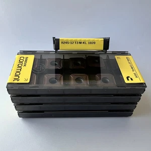 SANDVIK / R245-12T3M-KL 1020 / Hoja de aleación dura sueca original 10 piezas - Imagen 1 de 1