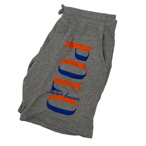Pantalones Cortos Polo Ralph Lauren Niños Gris Naranja Azul Logo XL 18/20 - Imagen 1 de 6