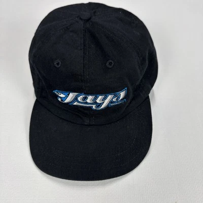 ROOTS BLUE JAYS Cap One Size Black Adjustable Soft Top Cotton Embroidered logo - Image 1 of 4