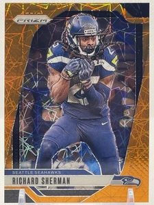 2024 Panini Prizm Football Richard Sherman Lazer Prizm #265 - Picture 1 of 2