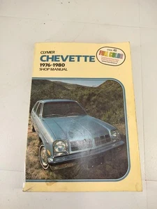 Chevy Chevette Pontiac T-1000 Clymer 1976 a 1980 manual gasolina solo A290 - Imagen 1 de 8