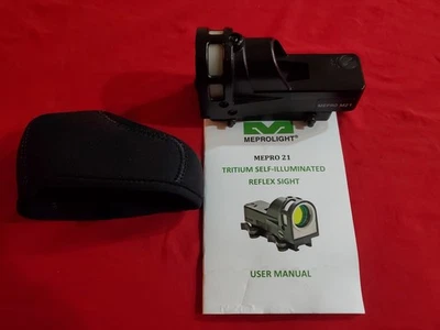 Mira refleja ámbar retícula triangular Meprolight M21 + manual Foto 1 de 4