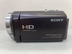 SONY HDR-CX430V Digital HD Video Camera Recorder Handycam Brown w/AC adapter - Picture 1 of 3