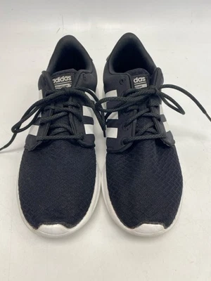 Adidas  Size 8 Black White Stripe(s) Sneakers - Image 1 of 3