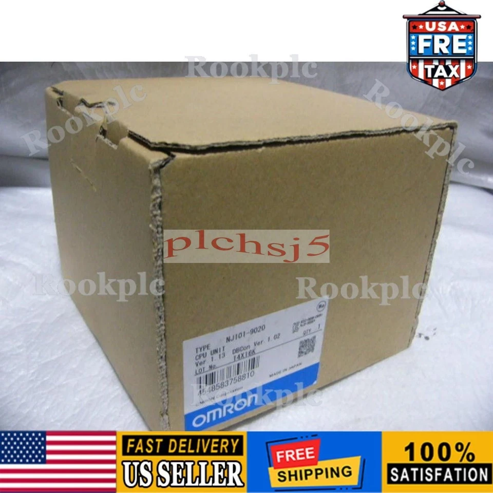 OMRON NJ101-9020 CPU Unit PLC NJ1019020 CPU UNIT Fast