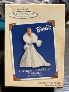 2003 Hallmark Keepsake Celebration Barbie 4th in Collector Series Ornament NEW - Picture 1 of 2