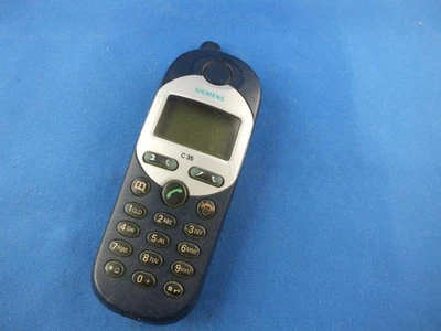 Originale Siemens C35 pratico vecchio telefono cellulare vintage retrò telefono a tasti C35i n7 - Immagine 1 di 4