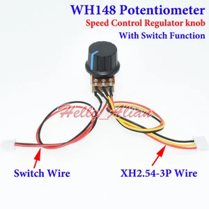 10K OHM Linear Taper Rotary Potentiometer Pot 10KB B10K With Switch ON OFF 3 pin - Picture 1 of 3