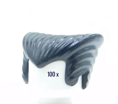 Lego Minifigura Cabello Lote 100 x Pelo Punta (Vampiro) Ciudad Negra  Foto 1 de 2