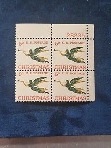 1965 US SCOTT#1276 5C STAMP BLOCK OF 4 - Picture 1 of 2