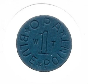 Rare Old Antique Vintage WWII WT OPA Blue Ration Token US Coin Collection LOT:11 - Picture 1 of 2