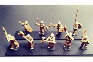 15mm Fantasy Barbarian Double Handed Axemen (8 Figuren) - Bild 1 von 1