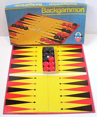 Vintage / Retro 1970's Backgammon - Arrow Games - Image 1 of 4