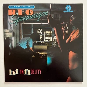 Reo Speedwagon Hi Infidelity Half-Speed Mastered Vinyl Record LP FLAWED COVER - Picture 1 of 7