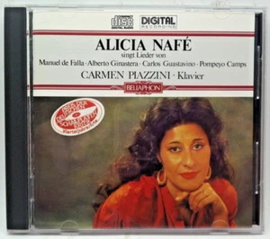 Alicia Nafe : Falla, Ginastera, Gustavino, Camps ... (CD, Import) Vintage Opera - Picture 1 of 3