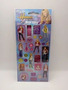 Disney Hannah Montana Sticker Strip Holofoil Girls Stickers Miley Cyrus Party - Picture 1 of 5