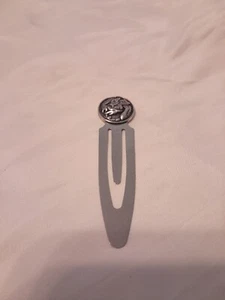 Oberon Design Dragon Head Book Marker Pewter - Picture 1 of 3