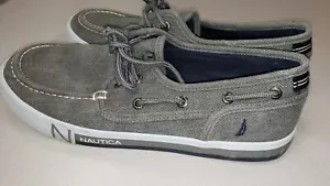 Nautica Damen-Bootsschuhe Größe 5 grau - Bild 1 von 4