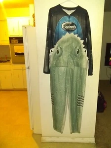 Shark eating surfer or skindiver Halloween costume great white scuba 1piece suit - Picture 1 of 12