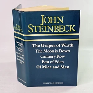 John Steinbeck - Collected Works Omnibus HC Book Heinemann Octopus 1988 - Picture 1 of 19