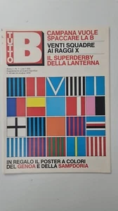 TUTTO B - ANNO 1 N 2 MARZO 1980 - POSTER FRONTE/RETRO GENOA SAMPDORIA 1979 - 80 - Foto 1 di 5