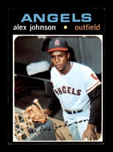 1971 Topps Baseball #590 Alex Johnson EX *d2