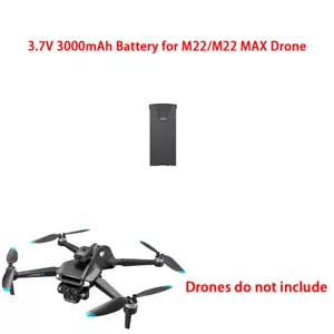 Original 3.7V 3000mAh Battery for M22/M22 MAX Drone Quadcopter - Picture 1 of 1