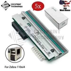 Repuesto de cabezal de impresión 5x 300Dpi para cabezal de impresora térmica Zebra 110xi4 P1004232 - Imagen 1 de 8