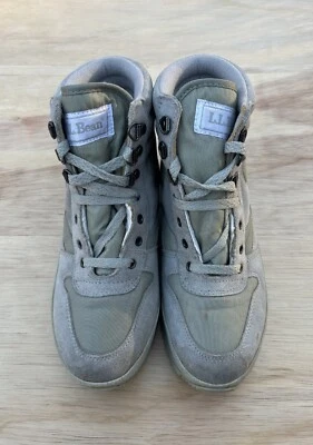 Винтажный L.L.Bean туфли ботинки Thinsulate теплоизоляции женщин бежевый размер 9 М - Изображение 1 из 4