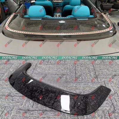 Fits Rolls Royce Dawn Dry Forged Carbon Fiber Convertible Rear Cover Replace Kit - Image 1 of 4