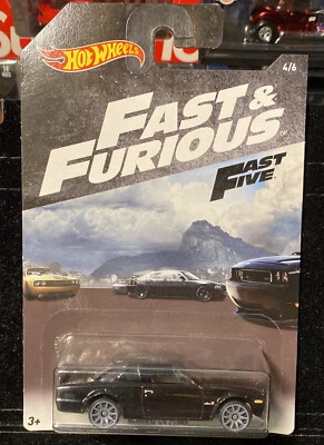 Hot wheels fast and furious fast five Nissan skyline 5/6 in Card Protector - Image 1 of 4
