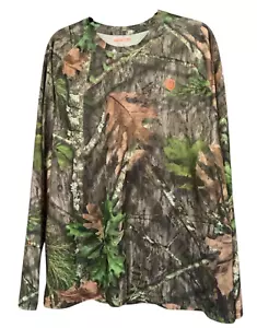Game Winner Camo T-Shirt Mens XLarge Mossy Oak Obsession Long Sleeve Hunting - Picture 1 of 8