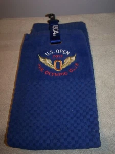 The Olympic Club Golf Towel U.S. Open 2012 USGA Member Clasp On Top - Picture 1 of 3