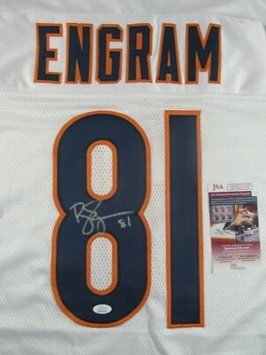 Bobby Engram Chicago Bears Autographed Signed Custom Jersey JSA - Image 1 of 4