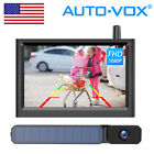 AUTO-VOX Solar1 PRO Wireless Backup Camera + 5"Monitor Car Rear View Systems NEW