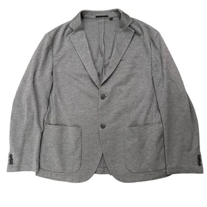 Uniqlo Blazer Jacket Mens Size XL Sports Coat Slim Fit Unconstructured Gray - Picture 1 of 6