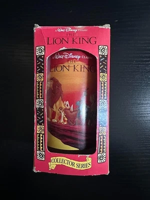 Taza coleccionable vintage 1994 Disney Rey León en caja Burger King juguete promocional Foto 1 de 4