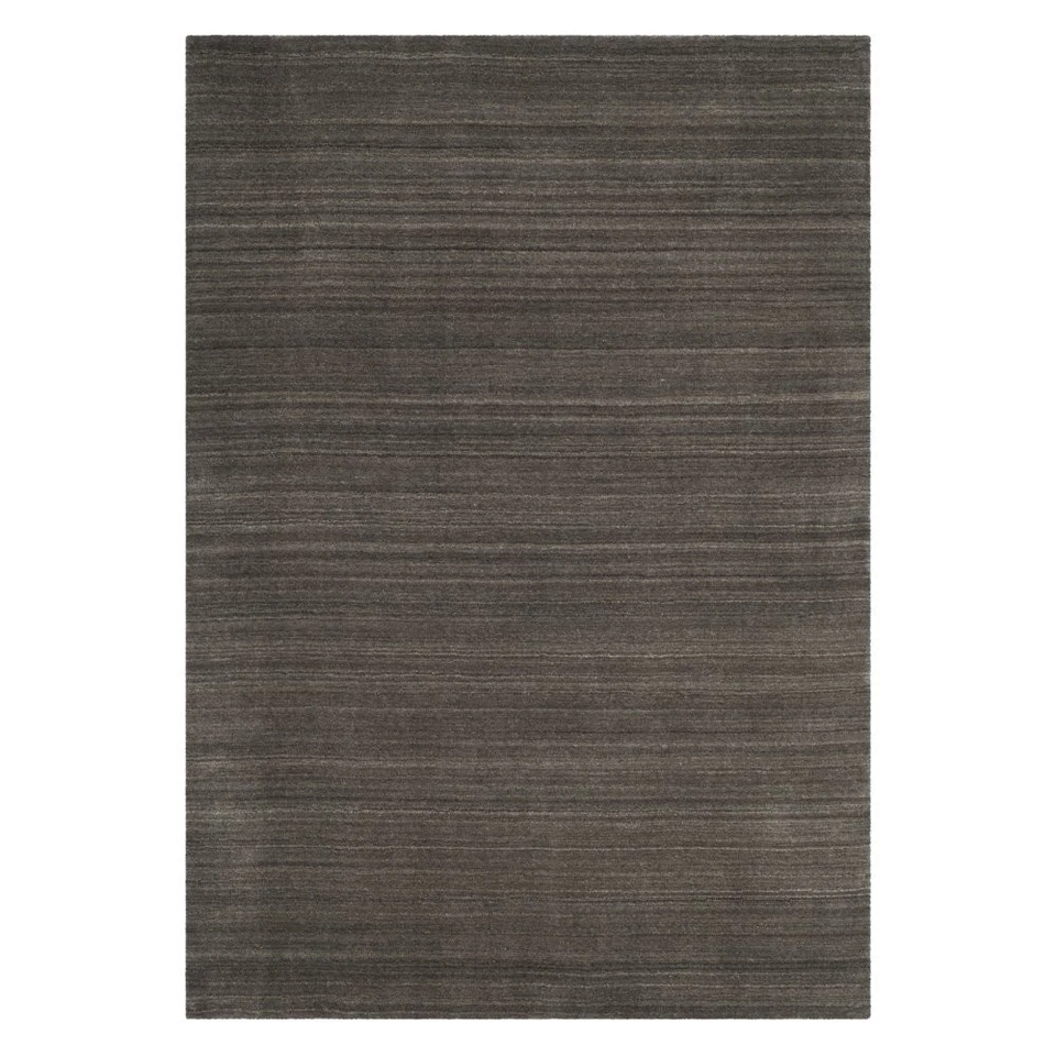 Alfombra Colección Himalaya - Cuadrada 6', Carbón, Lana Hecha a Mano, Ideal para... Foto 1 de 4