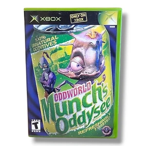 Oddworld Munch's Oddysee (Microsoft Xbox, 2001) Completo En Caja - Imagen 1 de 8