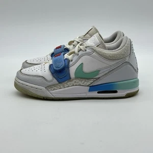 Nike Air Jordan Legacy 312 Low White Emerald Rise Boys Size 4Y FN8896-131 - Picture 1 of 15