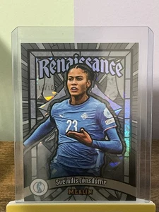 Sveindis Jonsdottir 2025 Merlin Euro Renaissance /10 Case Hit BOOKEND - Picture 1 of 3