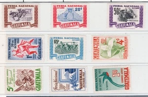 Guatemala 1953 Fiera Nazionale, serie n° 189/97. Cat. € 85 (**) - Picture 1 of 1