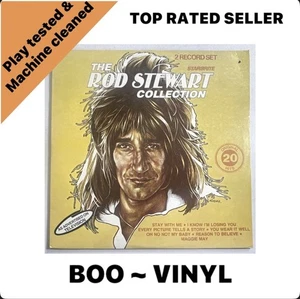 ROD STEWART - THE ROD STEWART COLLECTION - 2 X VINYL LP RECORD -1977 -TVLP 77032 - Picture 1 of 9