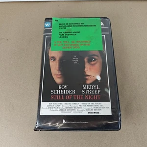 WARNER HOME VIDEO EX RENTAL VHS STILL OF THE NIGHT 1982 - Bild 1 von 5