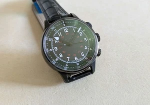 Bulova A-15 Reimpresión Automático Estuche Negro - Imagen 1 de 11