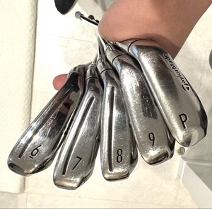 Taylormade SiM MAX OS Iron SET #6-pw 5pc Graphite TENSEI BLUE TM60 Flex:S Stiff - Picture 1 of 9