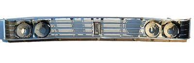 1966 66 CHRYSLER NEWPORT GRILLE GRILL SURROUND HEADLIGHT BUCKETS 2576376 2578377 - Image 1 of 4