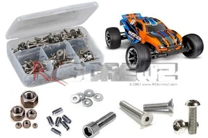 RC Screwz TRA1301:10 Traxxas Rustler XL5 2WD Edelstahl Schraubenset - Bild 1 von 1