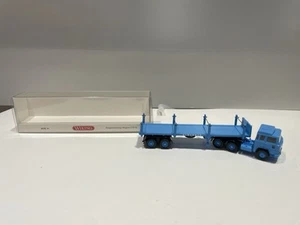 1/87 Wiking Magirus 235D Klöckner Stake Semi Truck 0518 46 - Picture 1 of 5