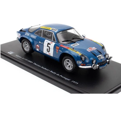 1:24 Alpine Renault A110 1800 Therier Rally Portugal 1973 Ixo Salvat Diecast - Immagine 1 di 2